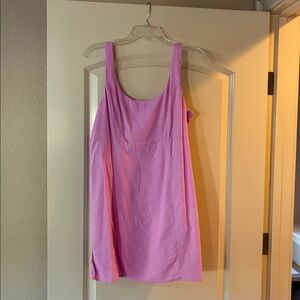 Cotton On Linen Blend Purple Mini
Dress Lined Medium